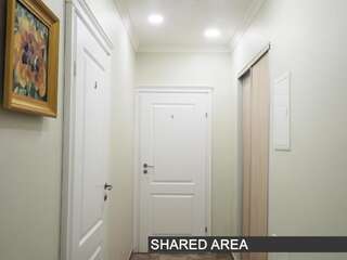 Апарт-отели Emi apartment Вильнюс Двухместный номер с 1 кроватью и собственной ванной комнатой-23